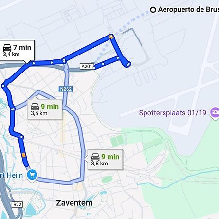 Ooostel2.Be Zaventem Vandrarhem Exteriör bild